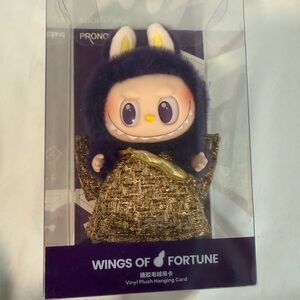 Labubu Wings of Fortune Vinyl Plush Hanging Card